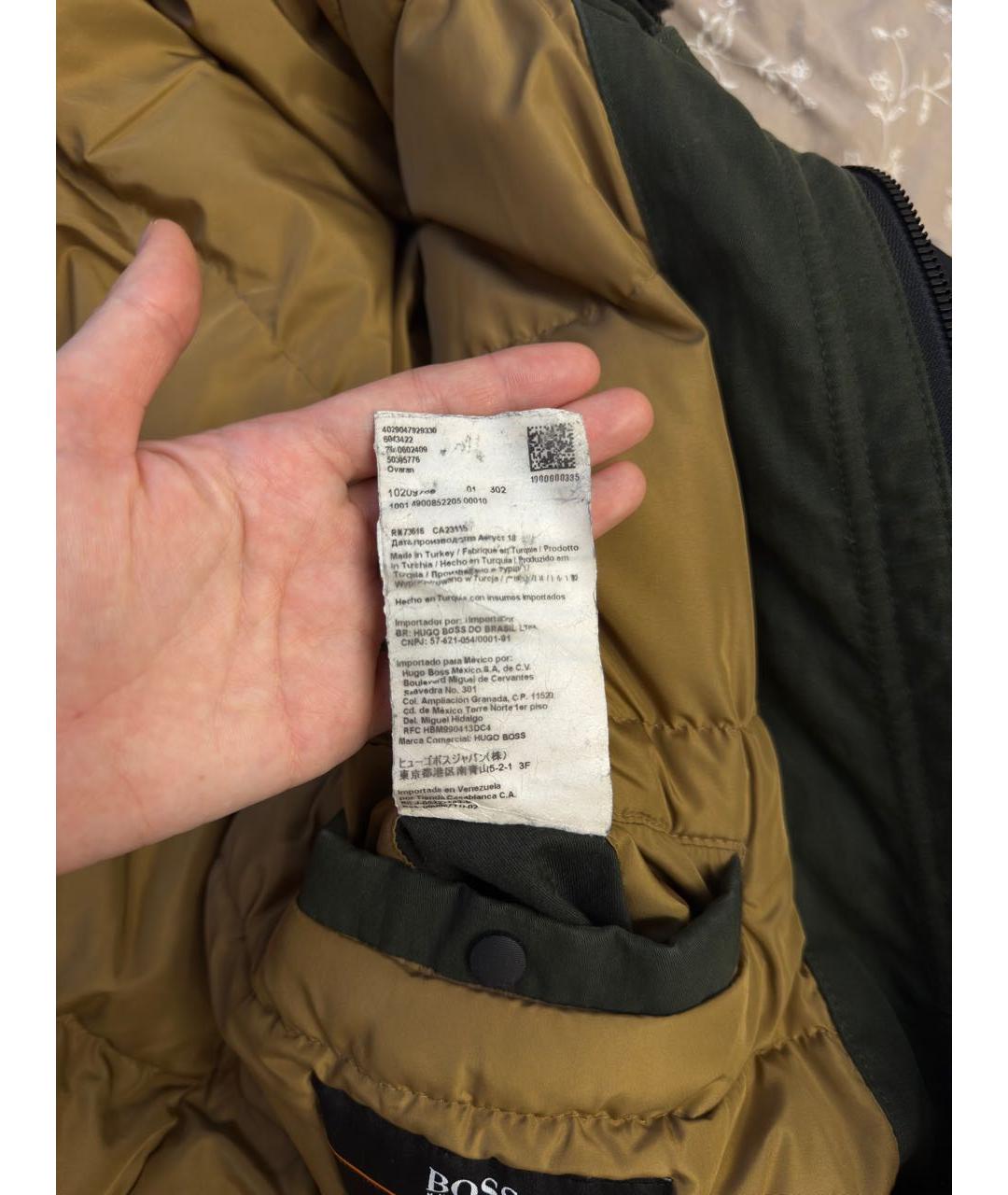 HUGO BOSS Хаки парка, фото 5