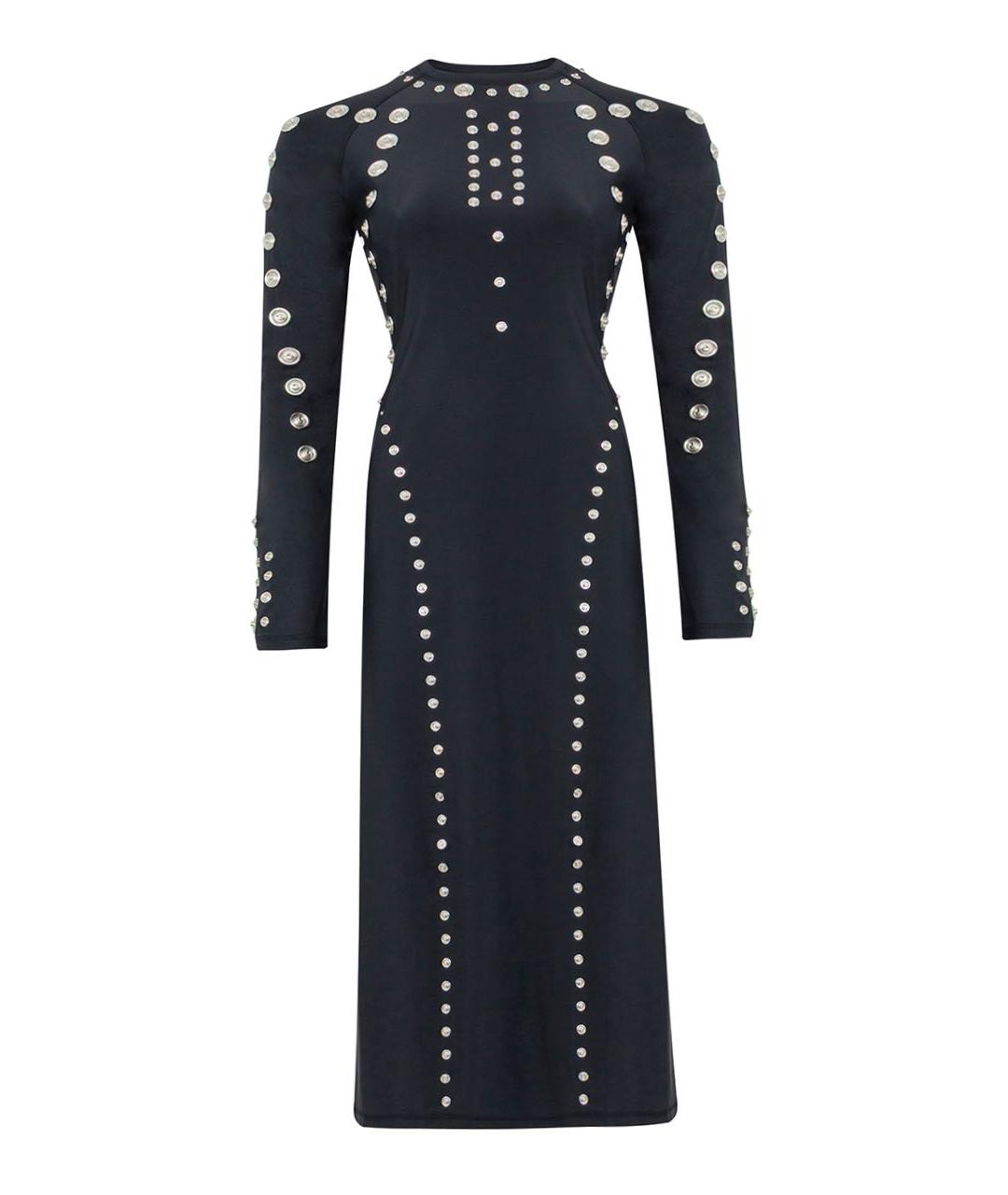 COPERNI Черное полиамидовое повседневное платье, фото 1