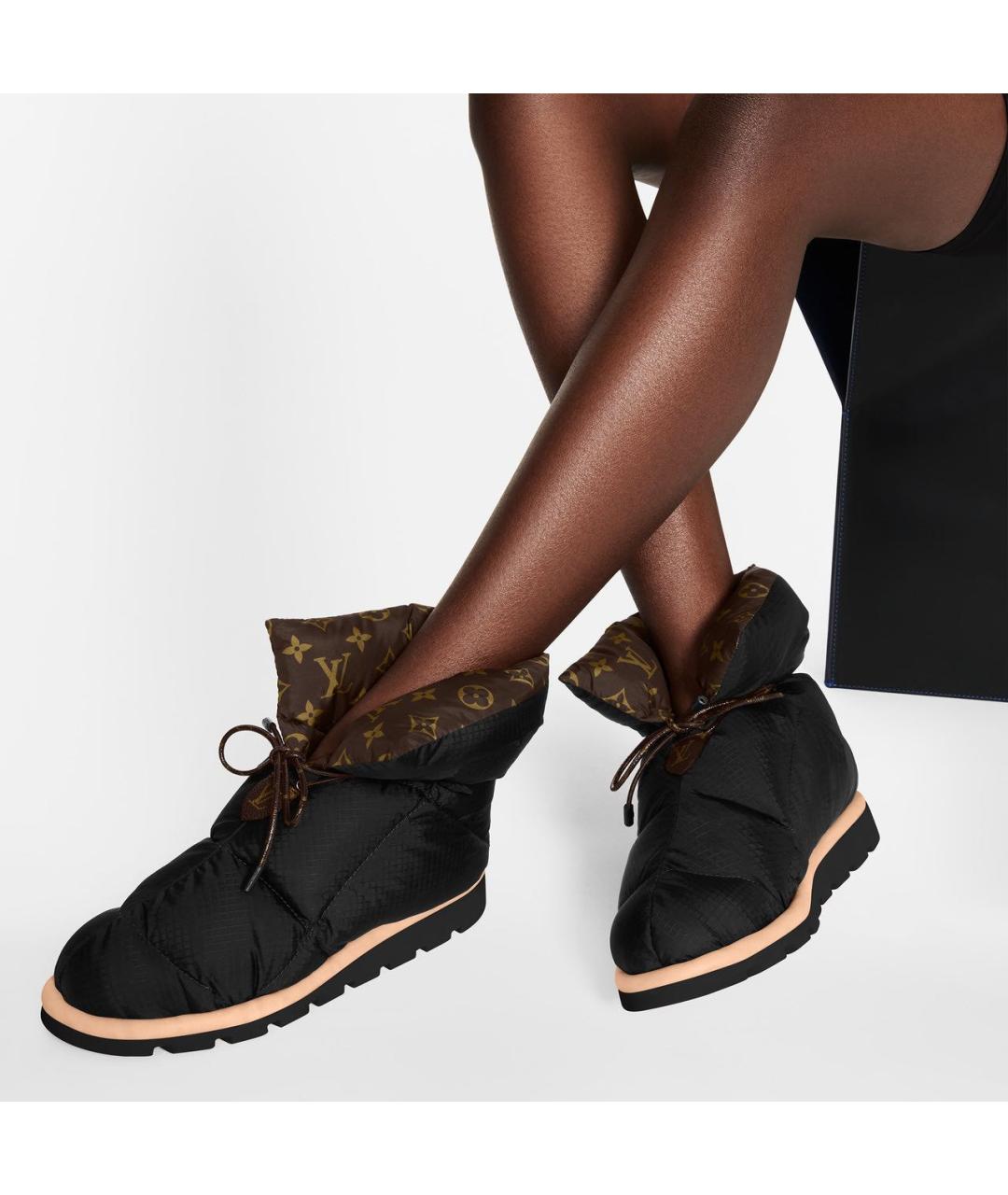 LOUIS VUITTON Черные ботинки, фото 7