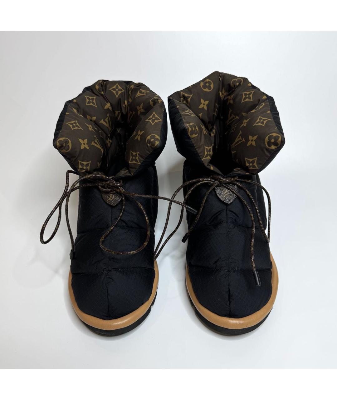 LOUIS VUITTON Черные ботинки, фото 4