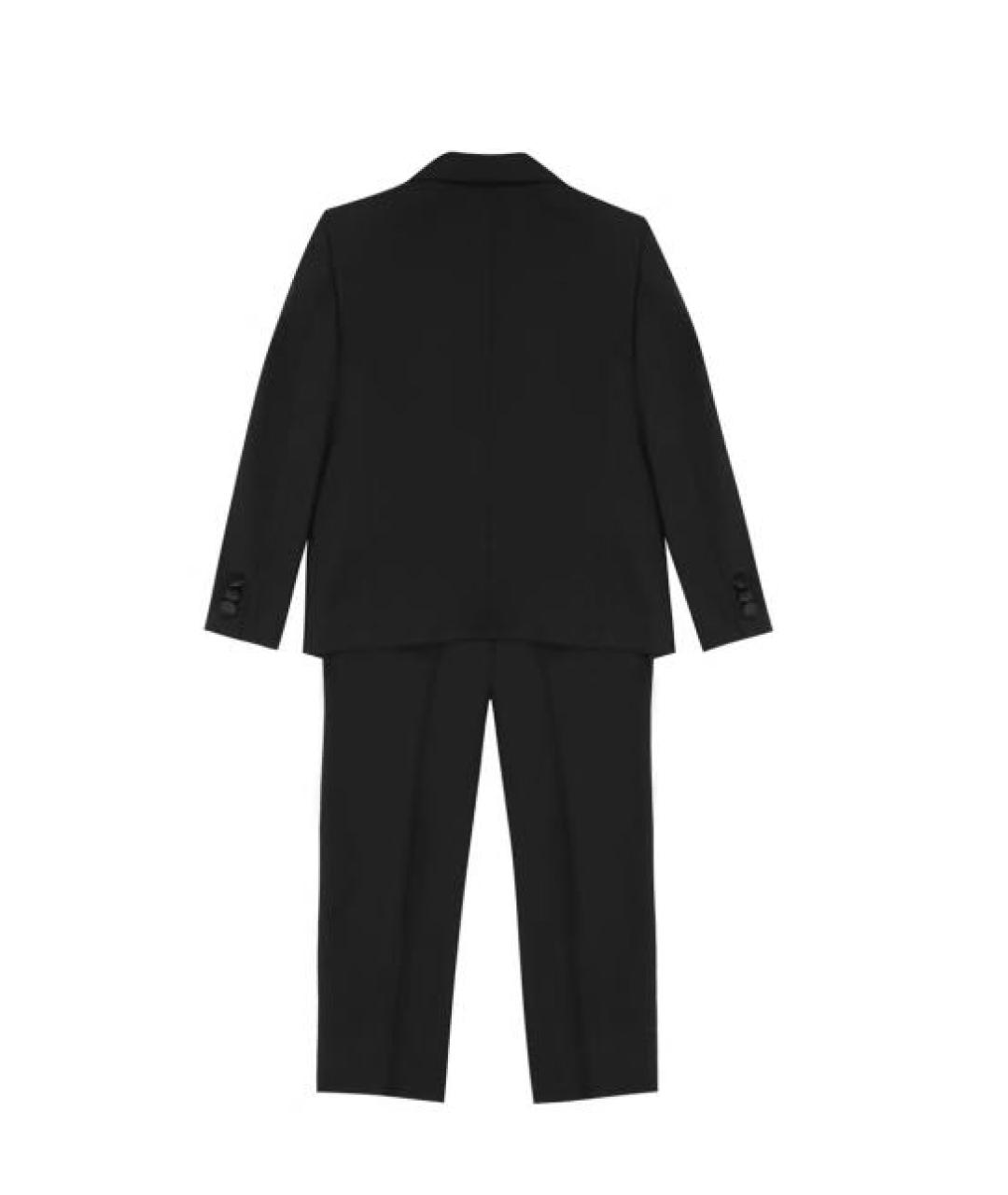 DOLCE&GABBANA Черный хлопковый комплект, фото 2