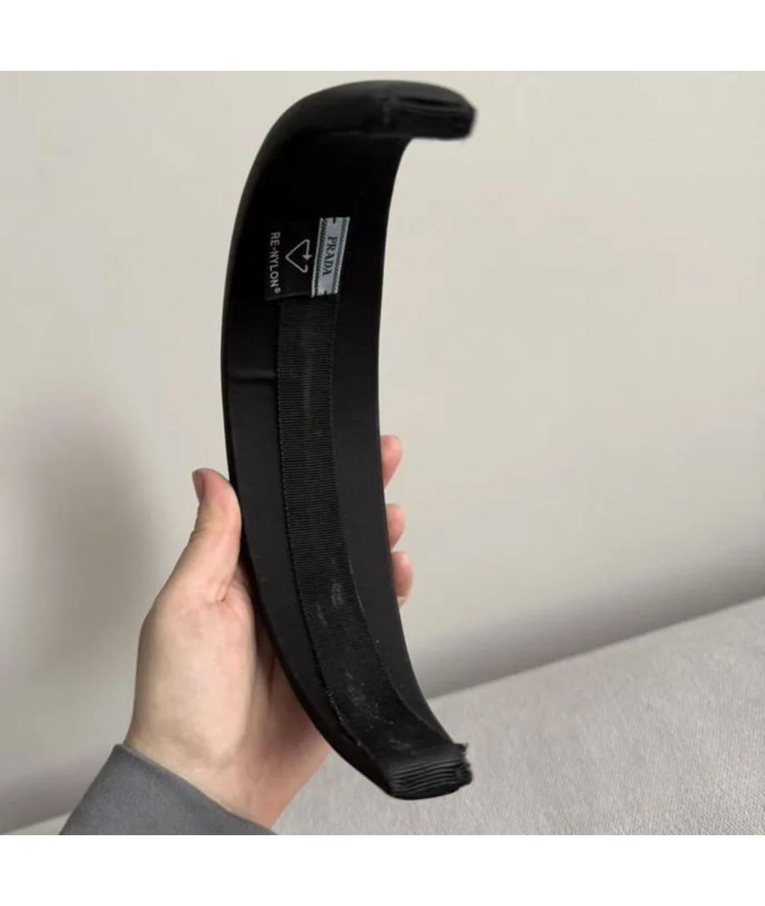 PRADA Черный ободок, фото 5