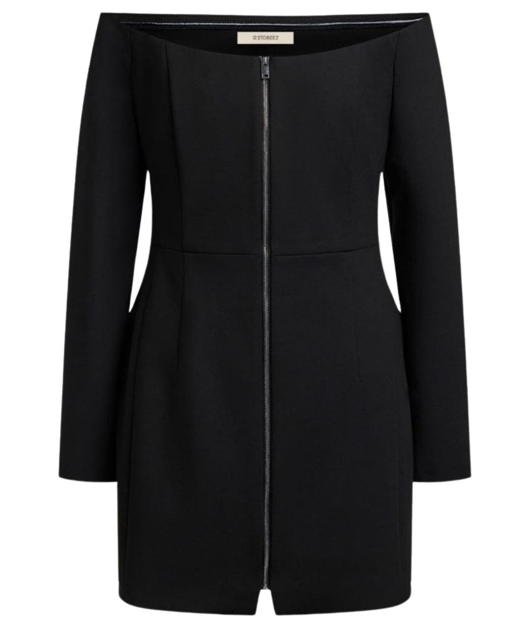 12 STOREEZ Черное вискозное вечернее платье, фото 1