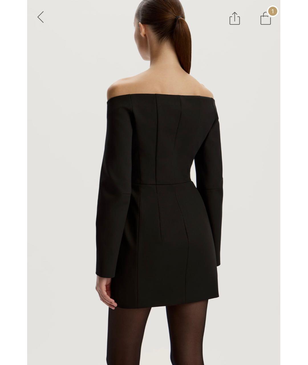 12 STOREEZ Черное вискозное вечернее платье, фото 2