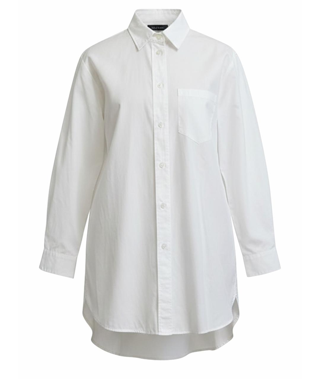 12 STOREEZ Белая хлопковая рубашка, фото 1