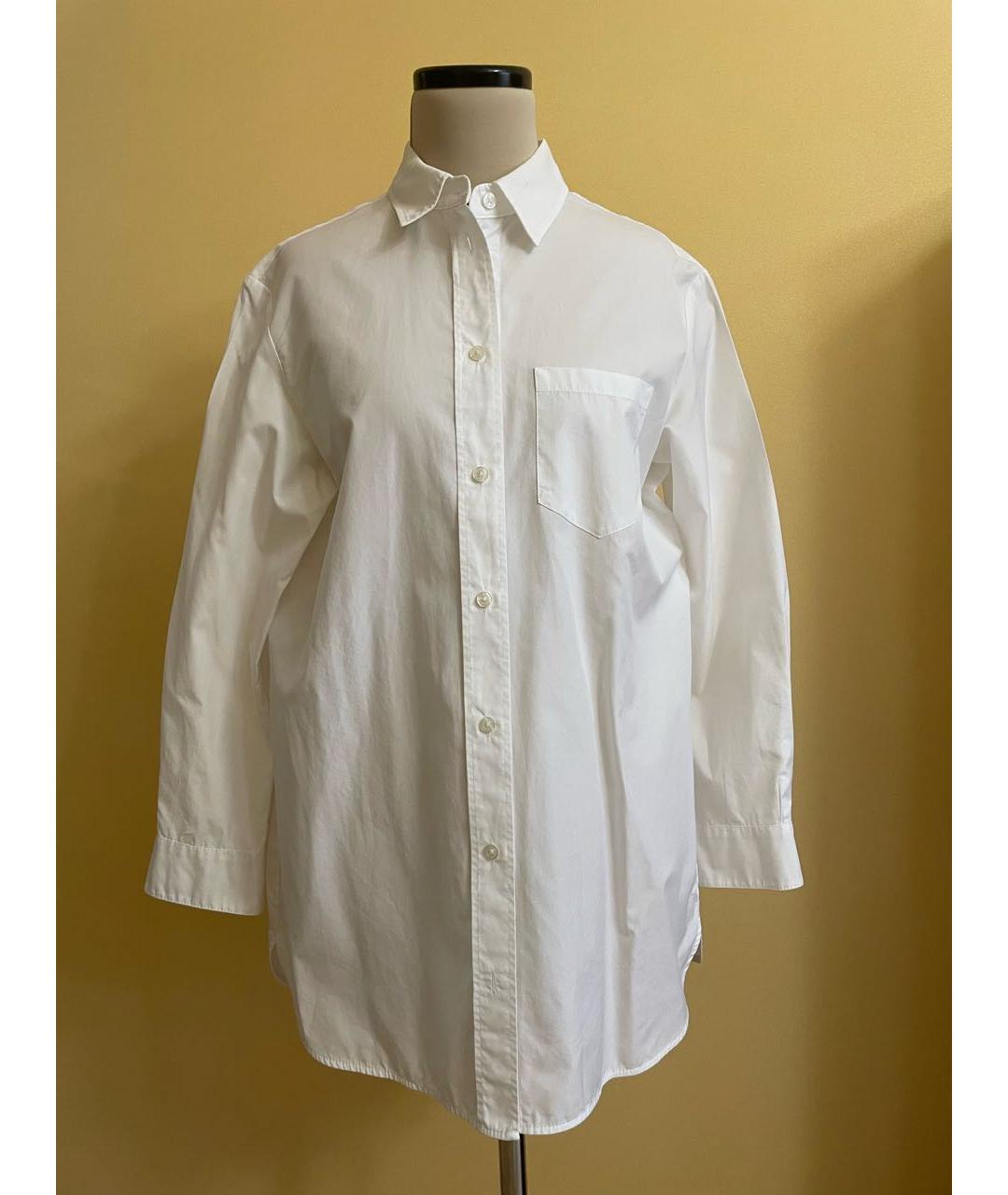 12 STOREEZ Белая хлопковая рубашка, фото 5