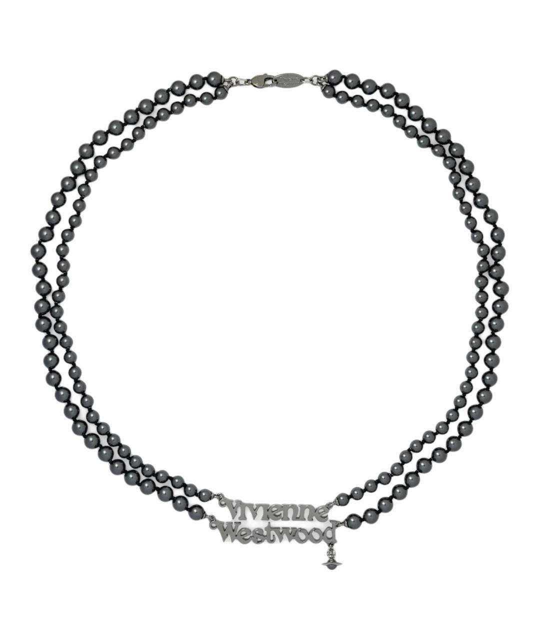 VIVIENNE WESTWOOD Черная цепочка/подвеска, фото 1