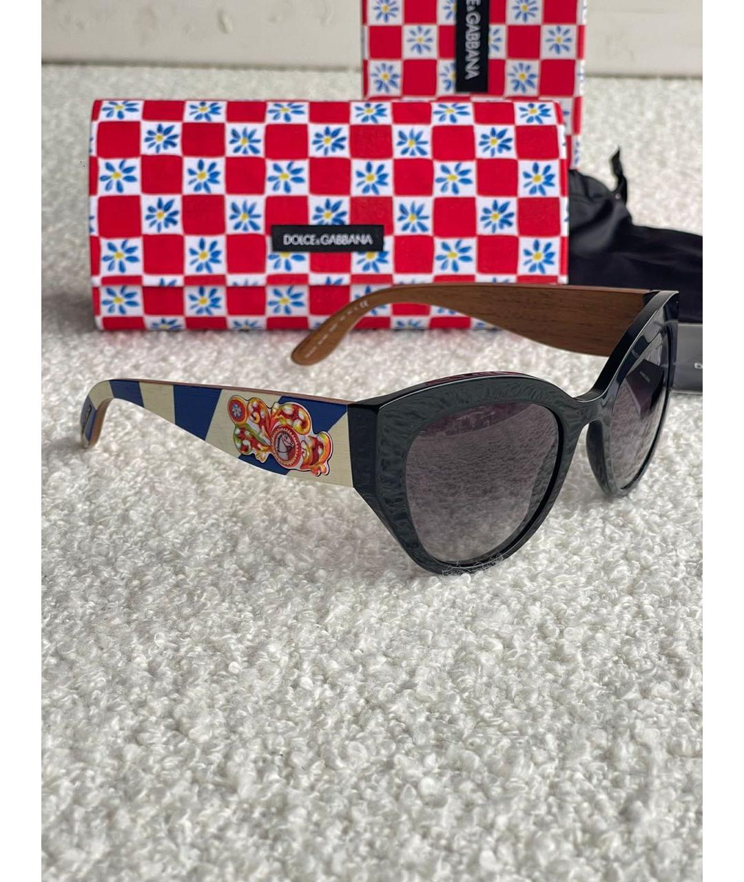 DOLCE&GABBANA Мульти солнцезащитные очки, фото 2