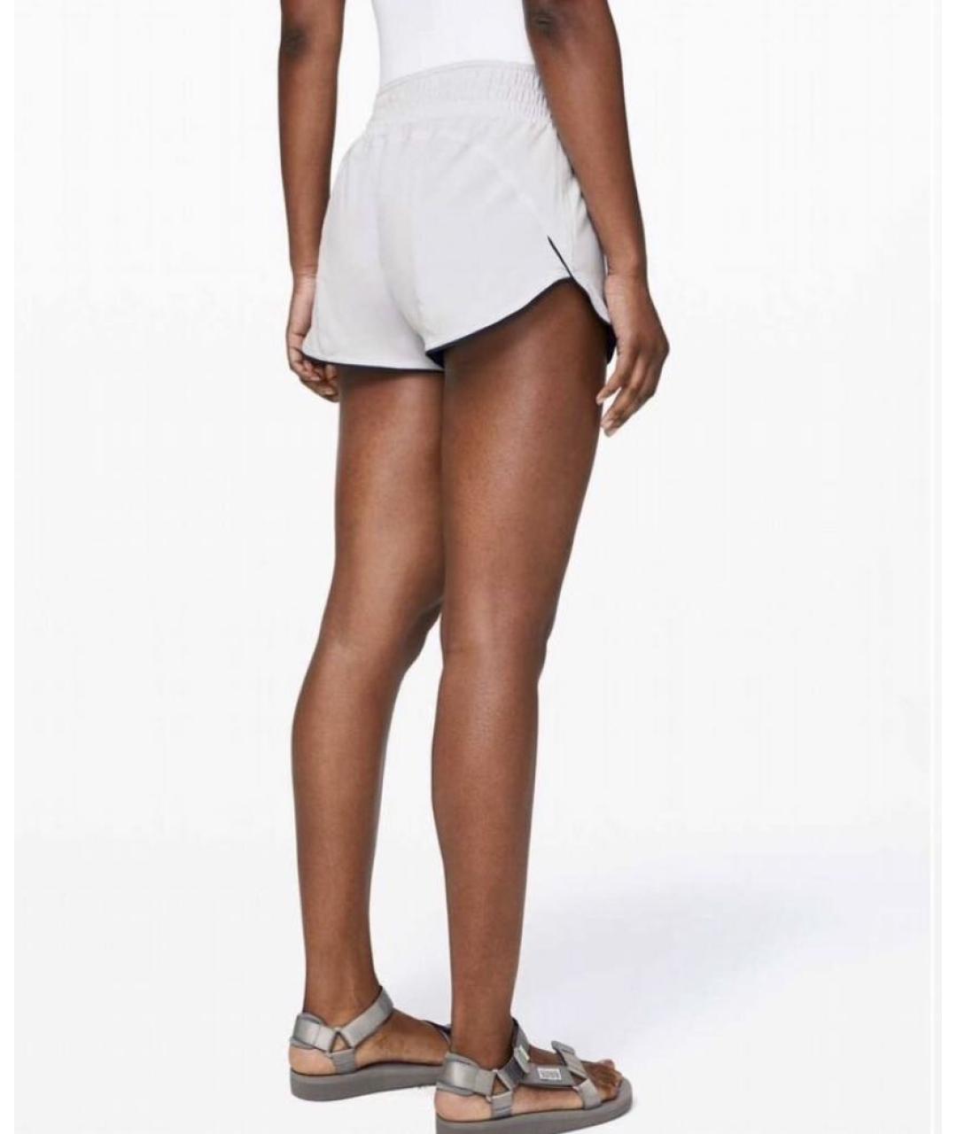 Lululemon Синие полиэстеровые шорты, фото 7