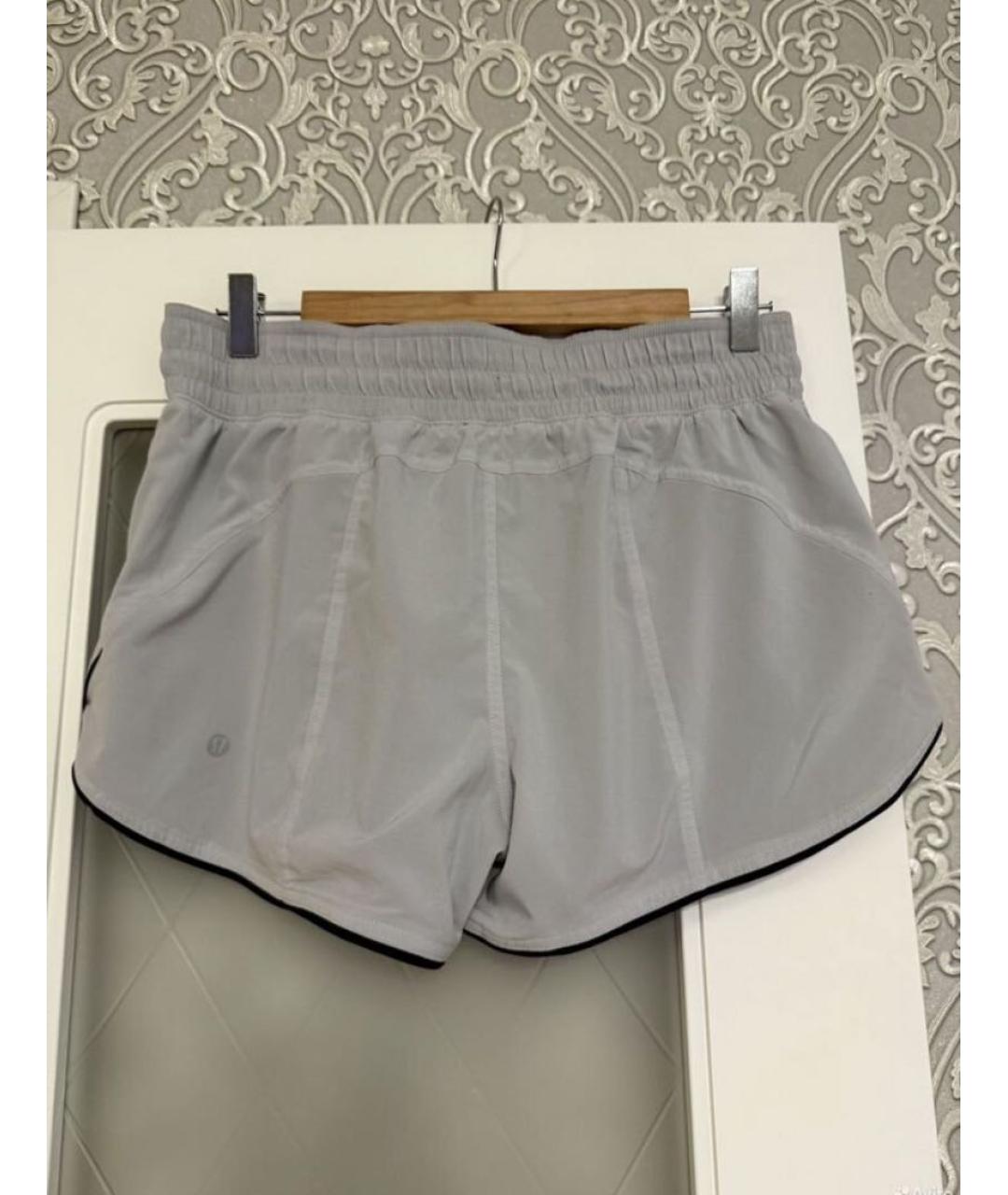 Lululemon Синие полиэстеровые шорты, фото 4