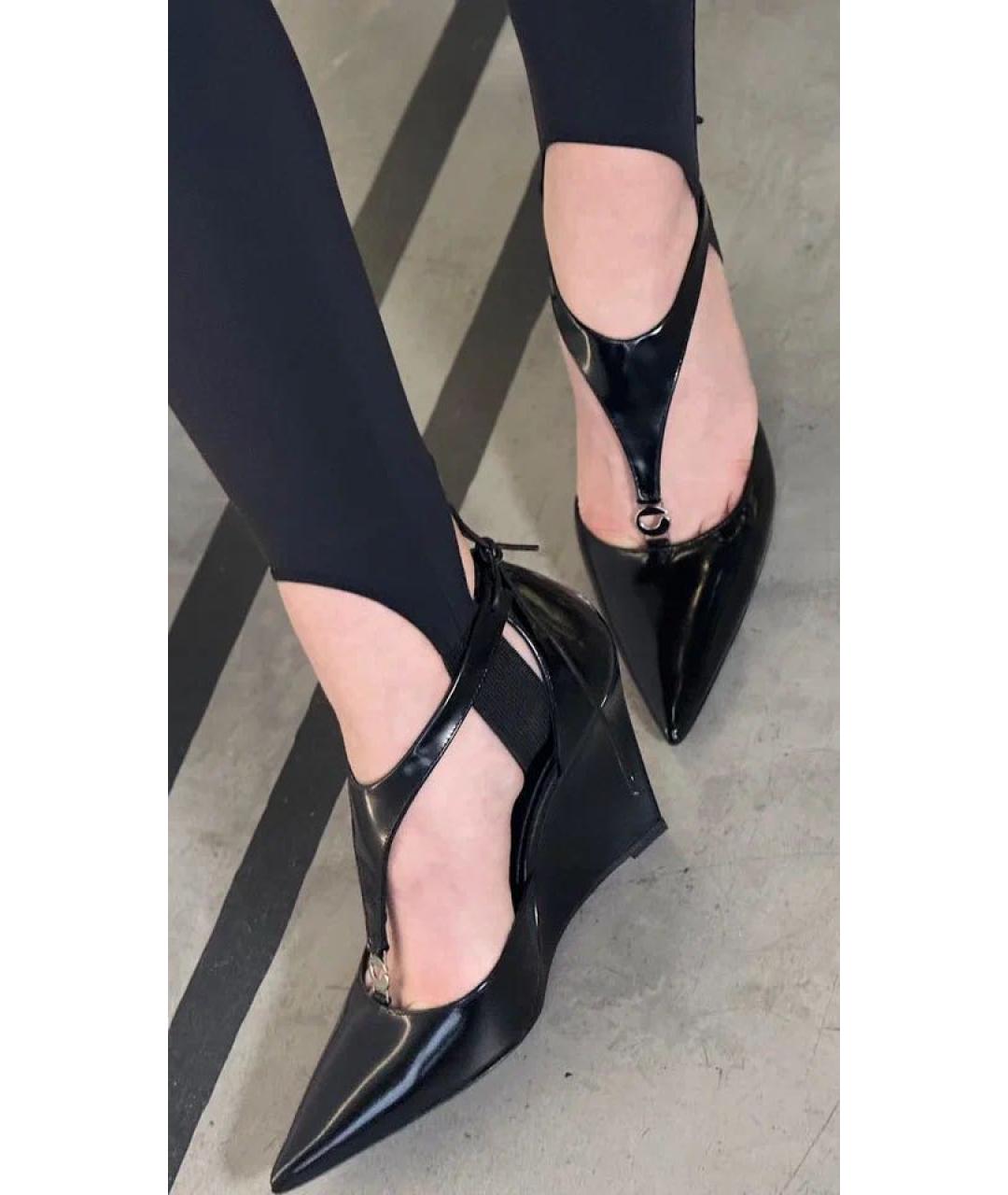 COPERNI Черные кожаные туфли, фото 2