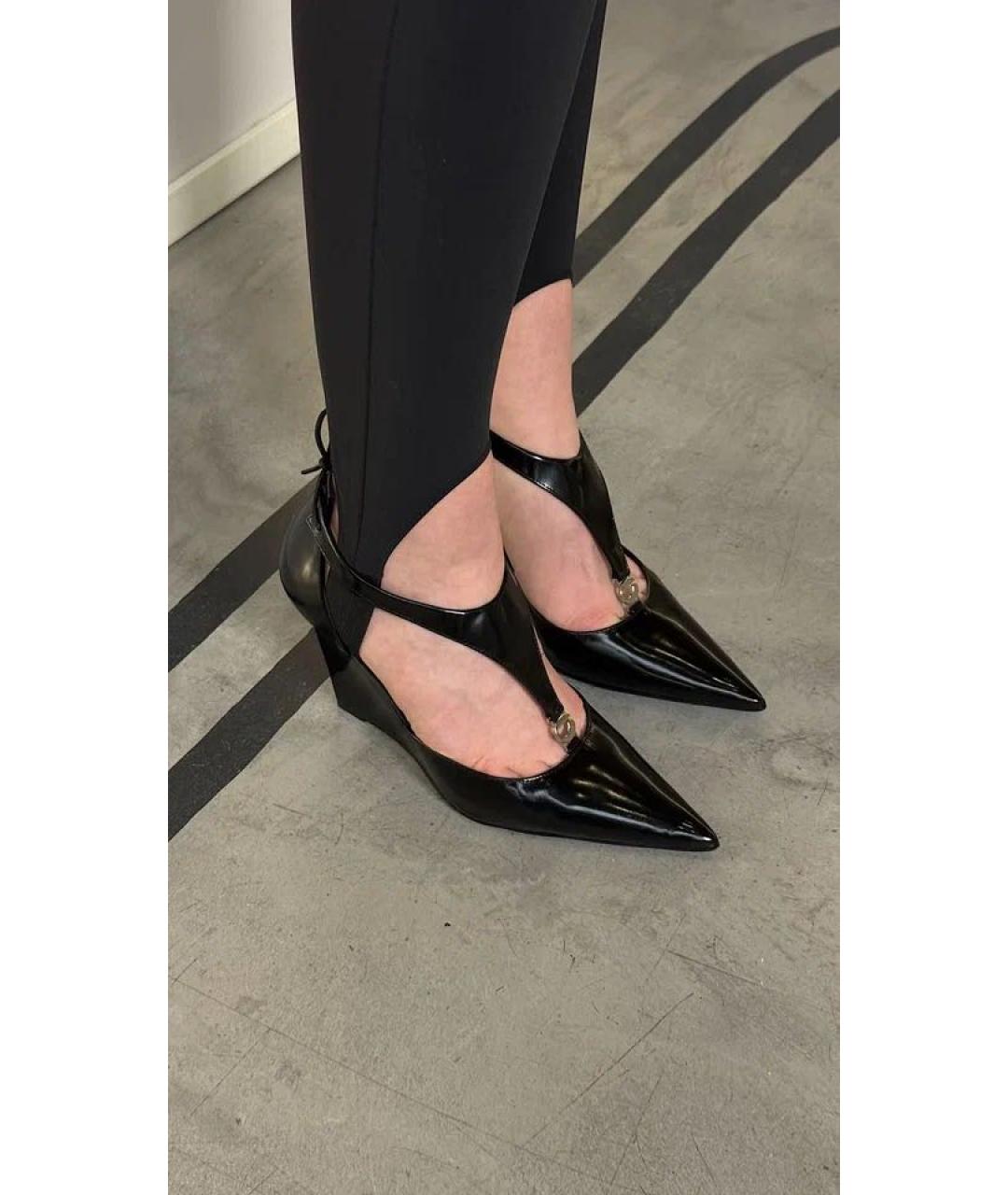COPERNI Черные кожаные туфли, фото 4