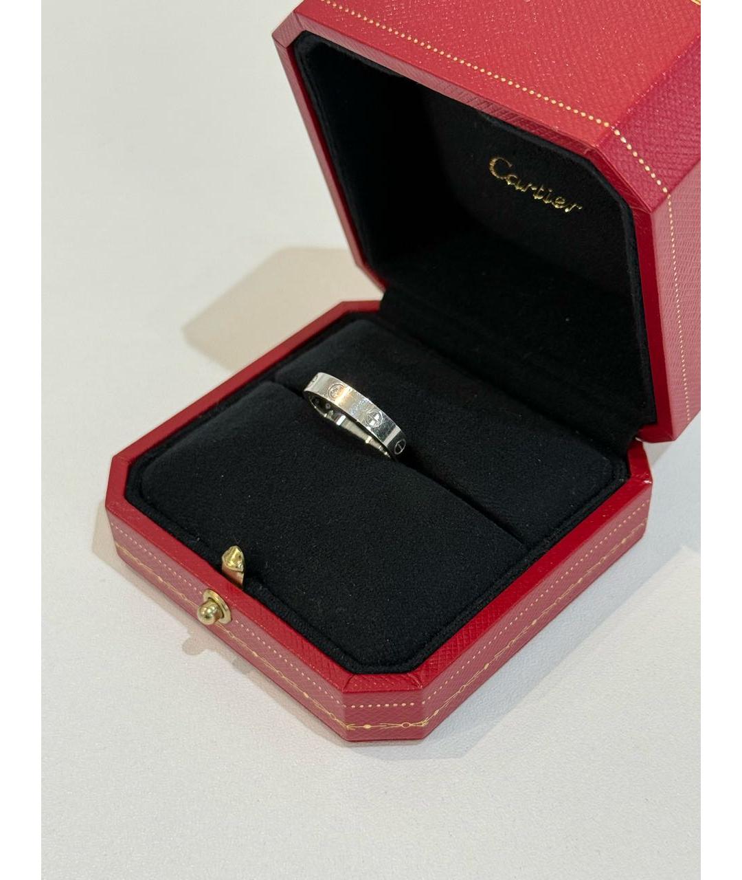CARTIER Серебряное кольцо из белого золота, фото 3
