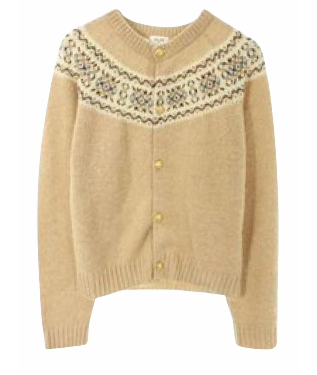 CELINE Бежевый кардиган, фото 1