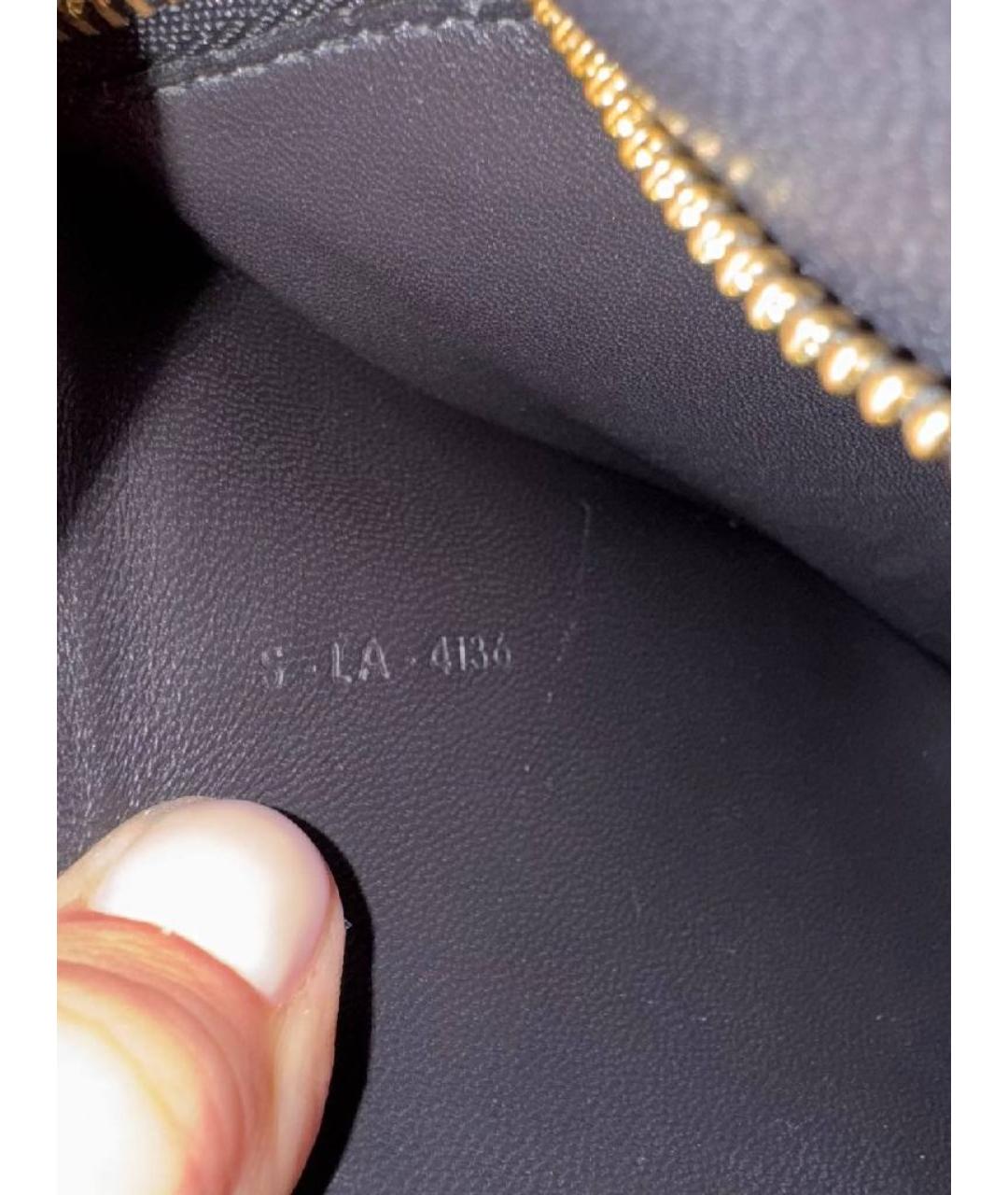 CELINE Серая кожаная сумка через плечо, фото 7