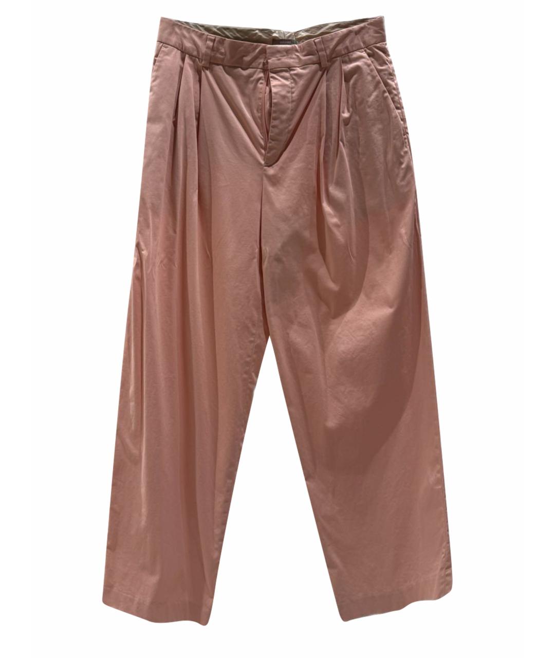 12 STOREEZ Розовые хлопковые повседневные брюки, фото 1