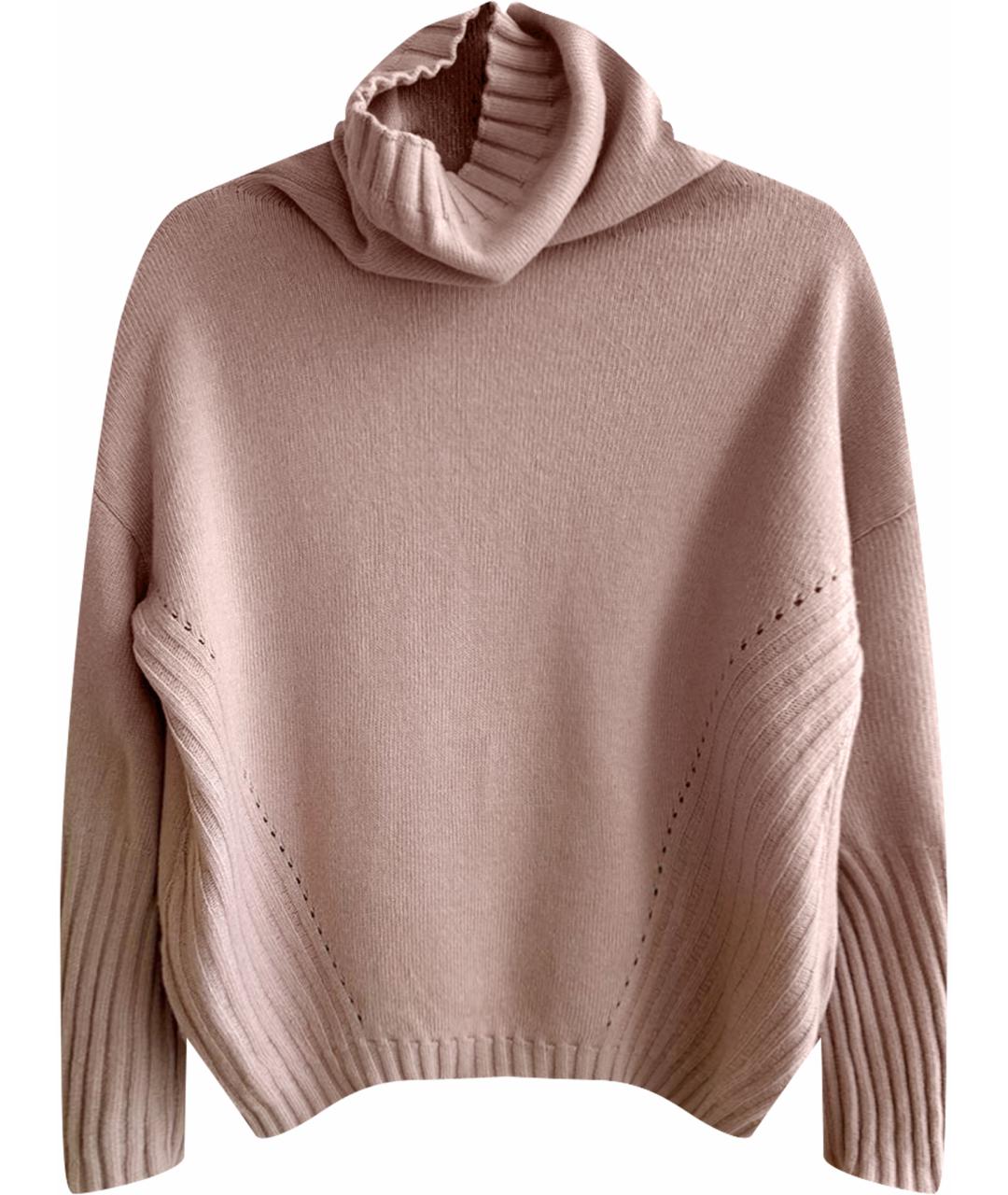 SEMICOUTURE Розовый шерстяной джемпер / свитер, фото 1