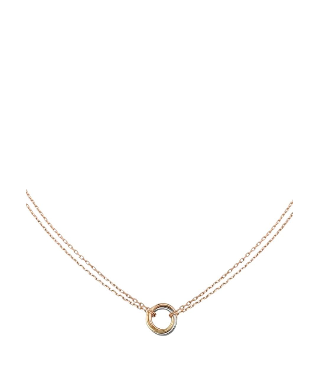 CARTIER Золотое колье из розового золота, фото 1