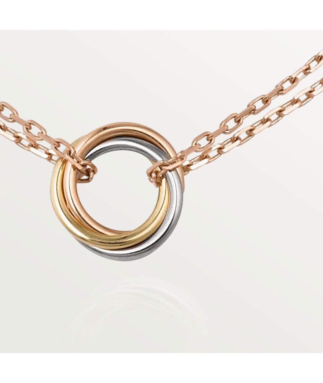 CARTIER Золотое колье из розового золота, фото 2