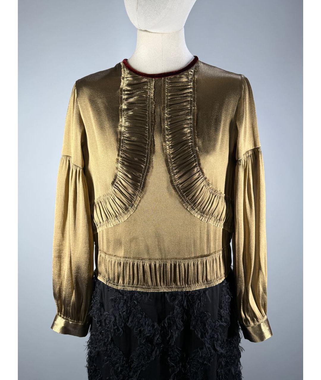 DRIES VAN NOTEN Мульти полиамидовое вечернее платье, фото 4