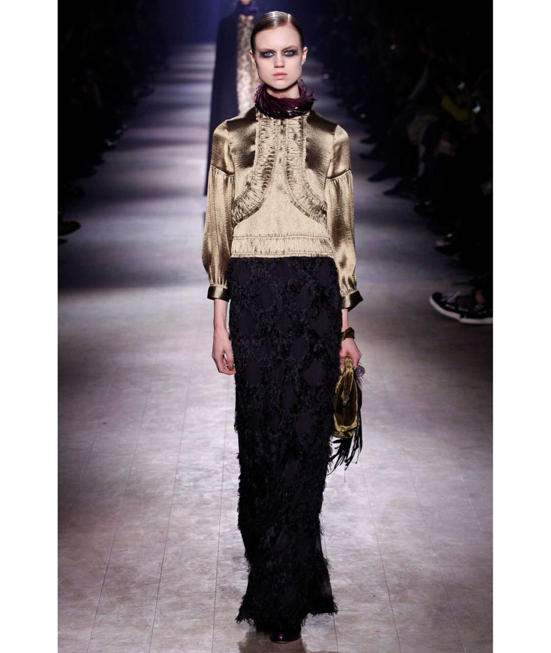 DRIES VAN NOTEN Мульти полиамидовое вечернее платье, фото 3