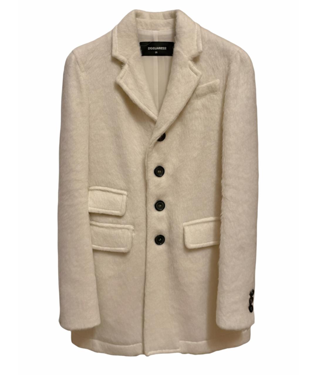 DSQUARED2 Белое пальто, фото 1