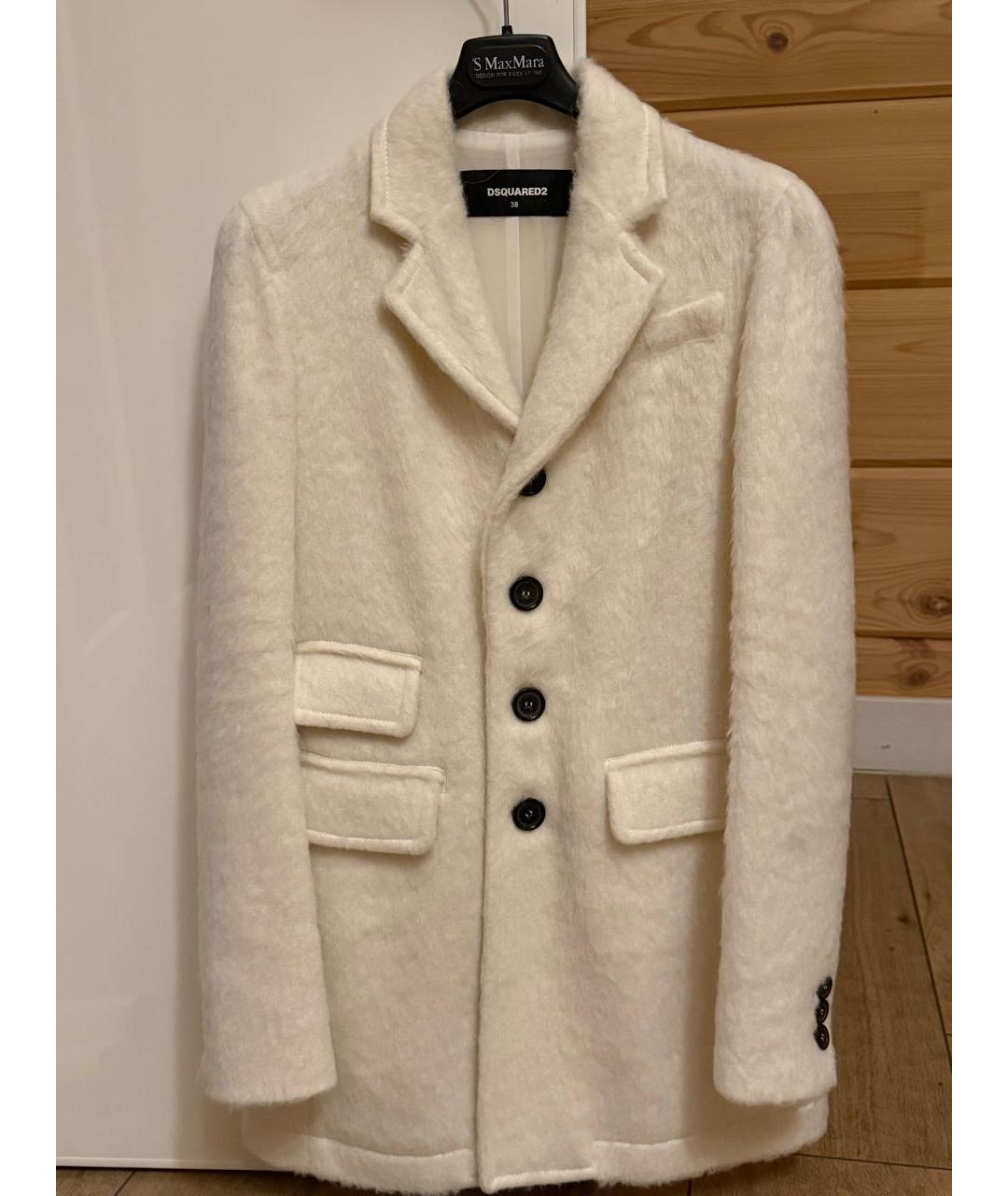 DSQUARED2 Белое пальто, фото 3
