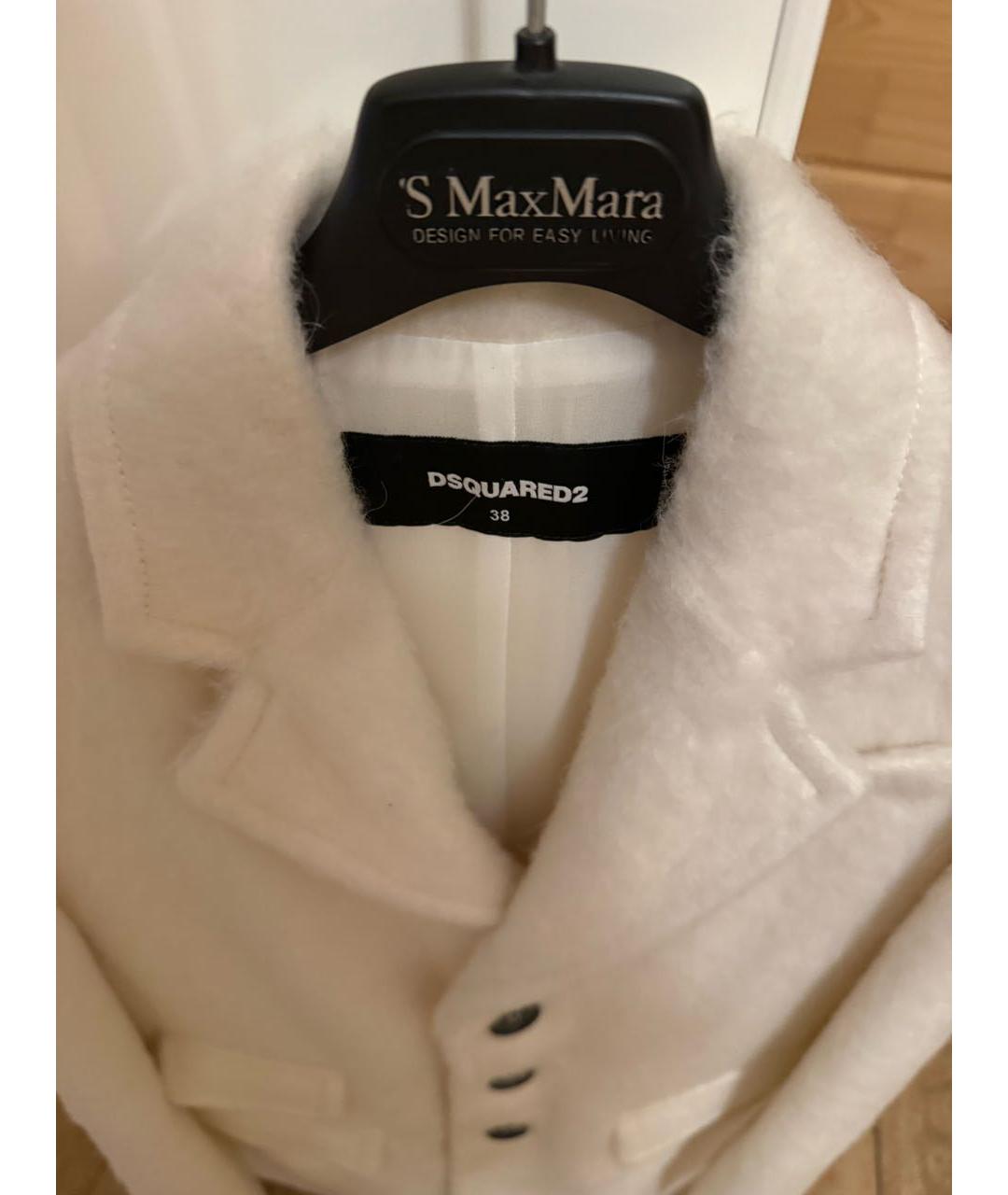 DSQUARED2 Белое пальто, фото 2