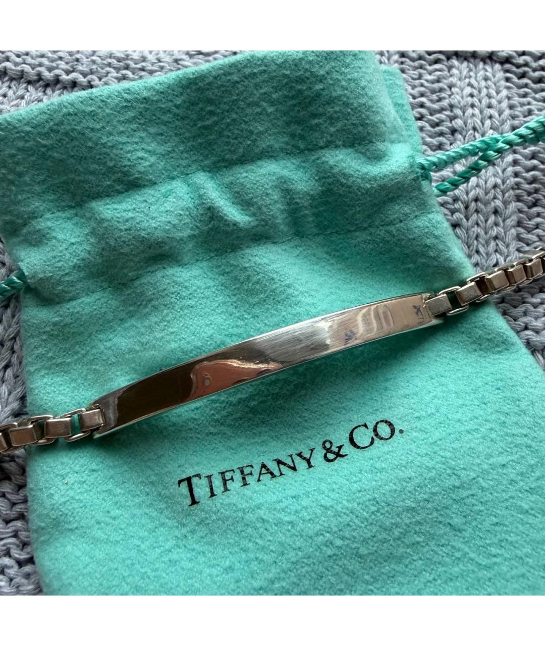 TIFFANY&CO Серебрянный серебряный браслет, фото 3