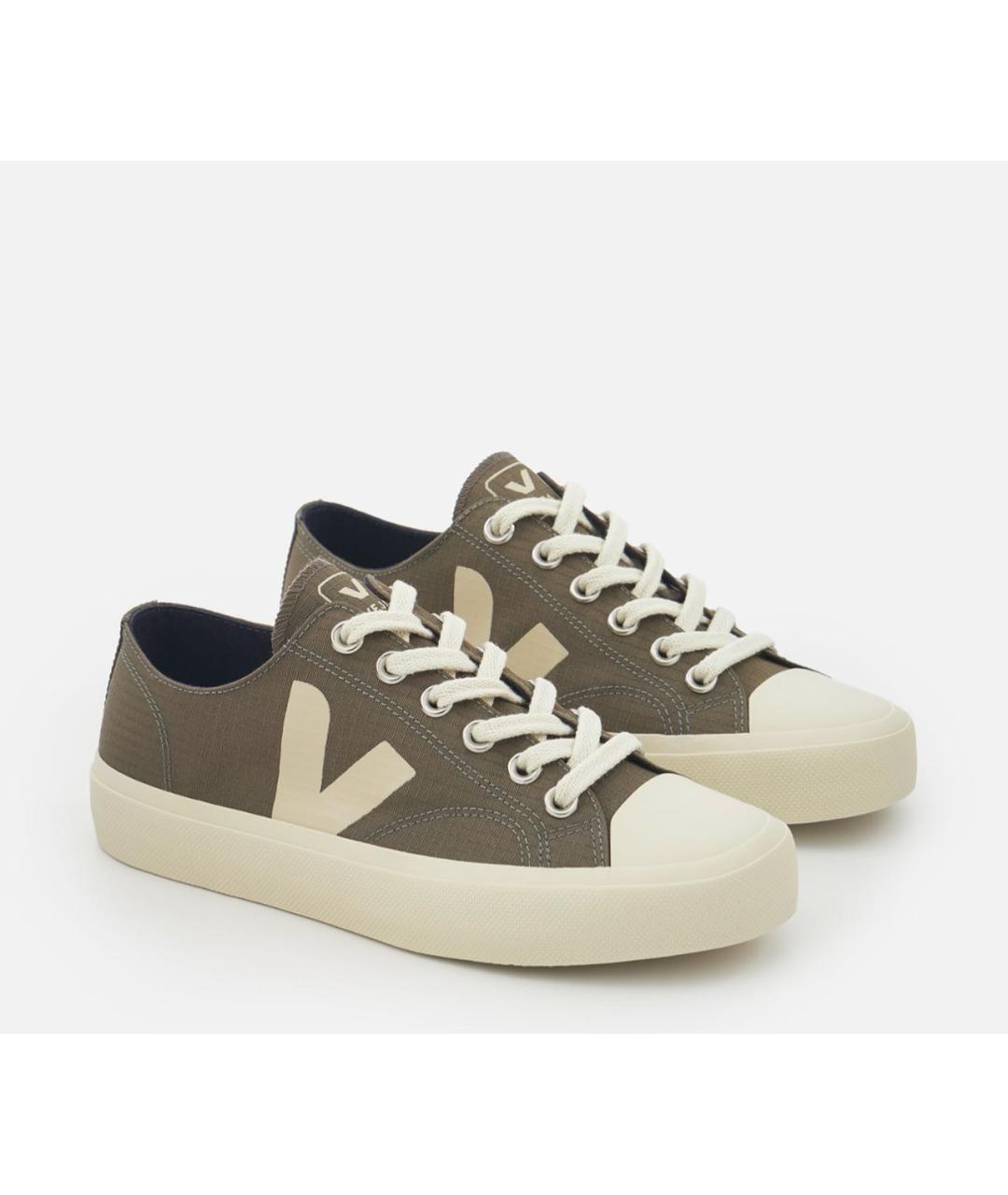 VEJA Зеленые текстильные кеды, фото 2