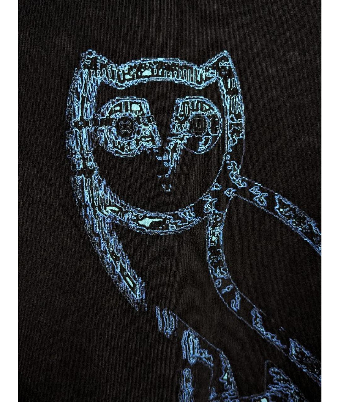 OVO by Drake Черная хлопковая футболка, фото 4