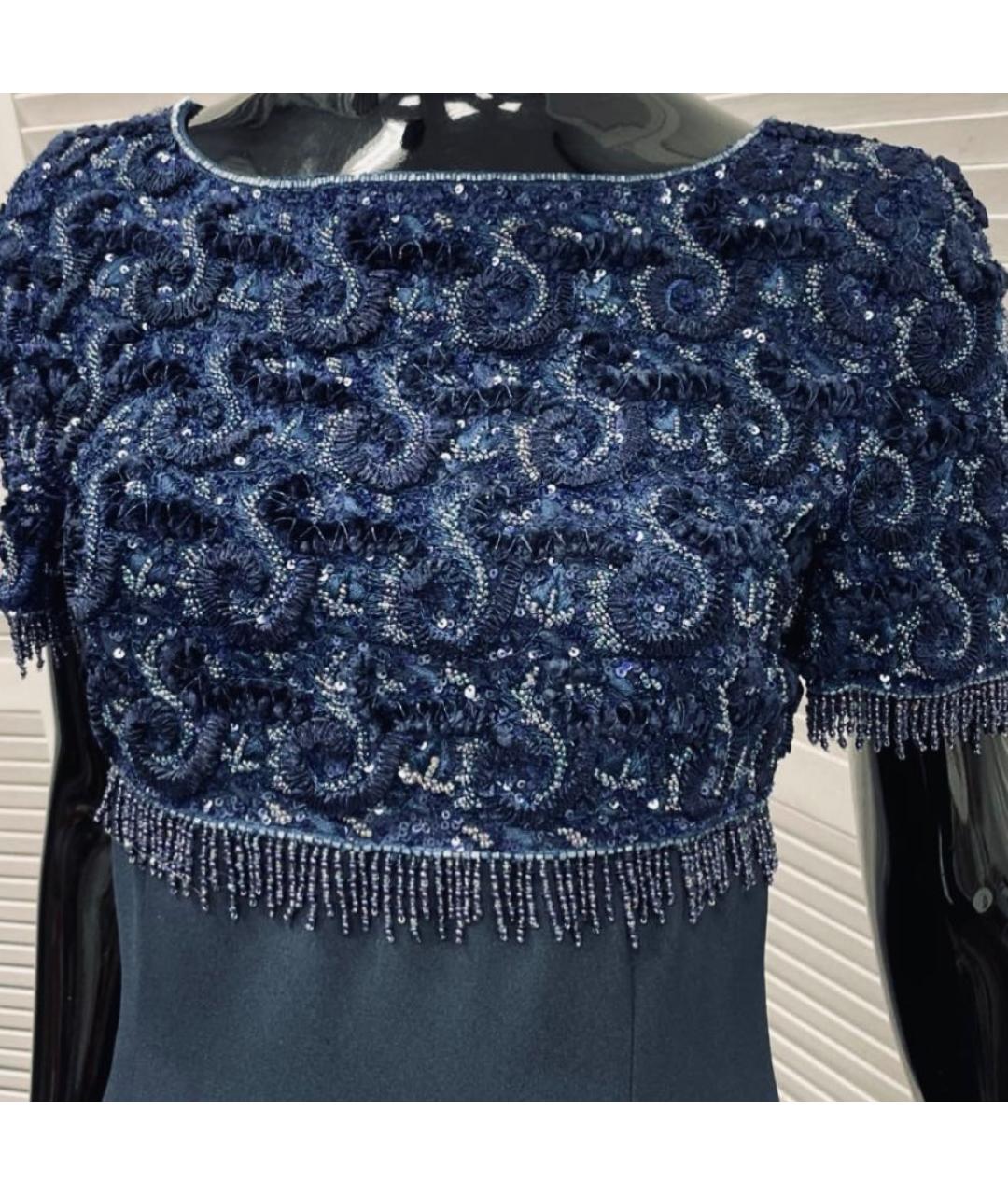 ESCADA Синее вечернее платье, фото 3