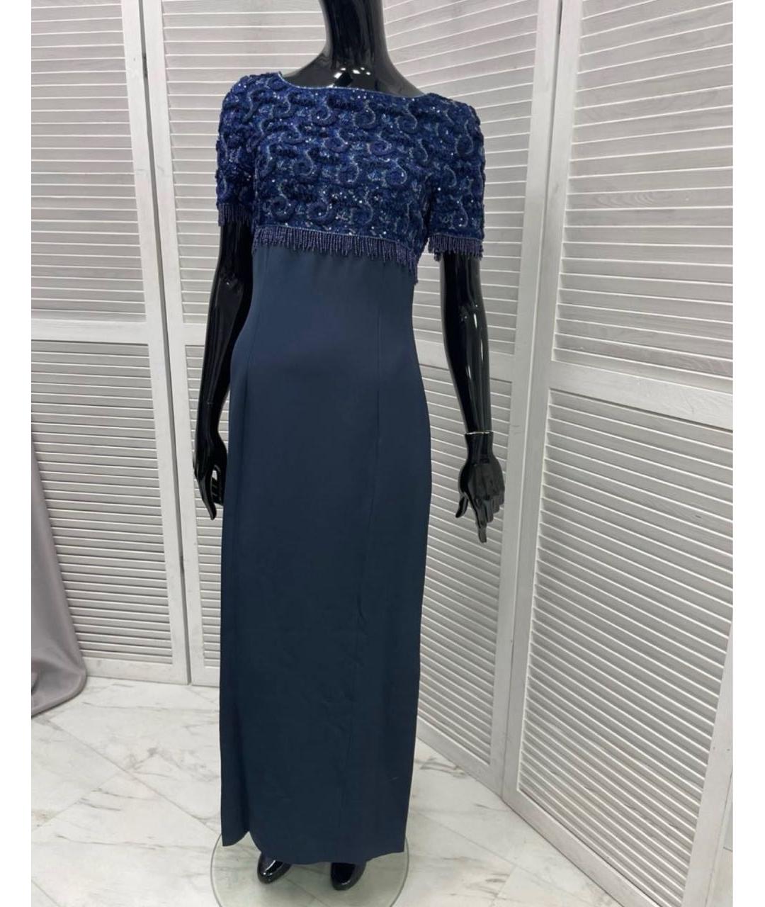 ESCADA Синее вечернее платье, фото 6