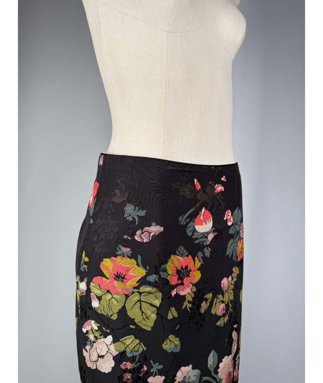 DRIES VAN NOTEN Мульти вискозная юбка миди, фото 5