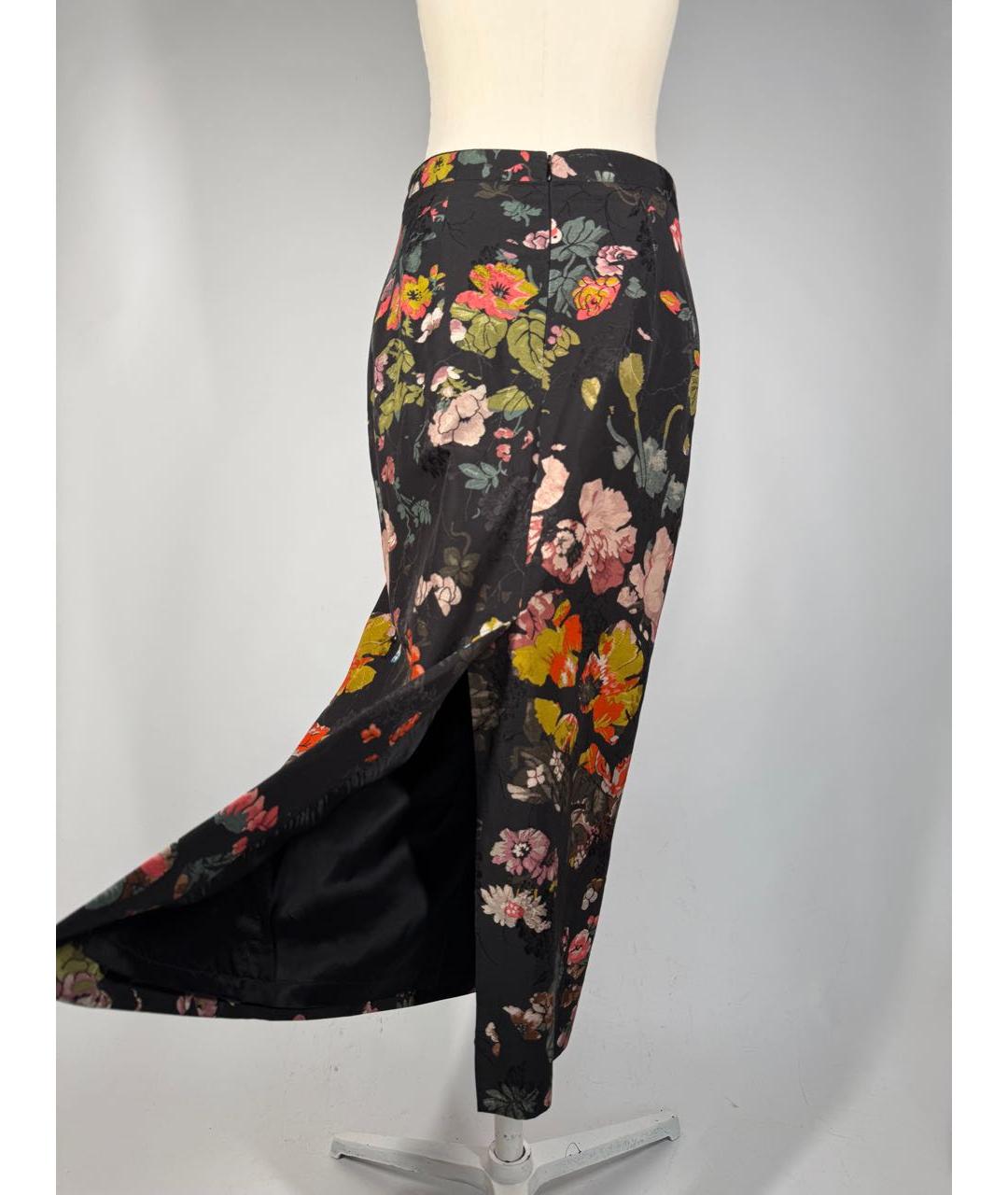 DRIES VAN NOTEN Мульти вискозная юбка миди, фото 3