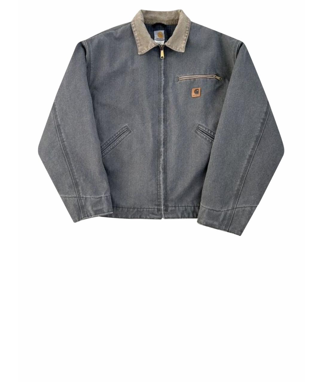 CARHARTT WIP Серая хлопковая куртка, фото 1