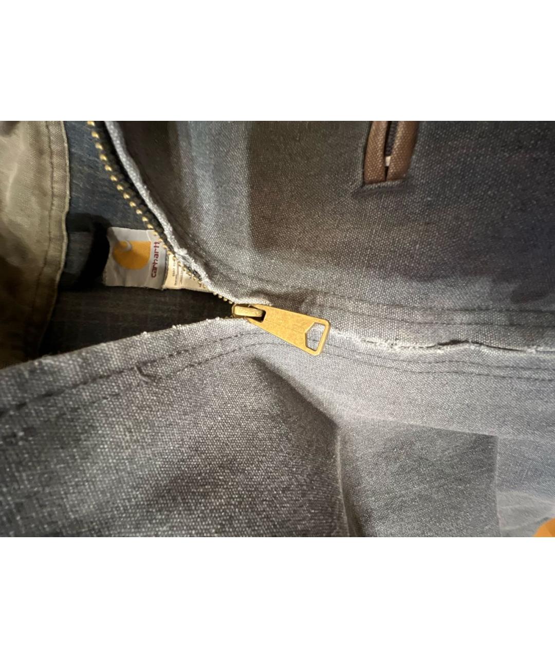 CARHARTT WIP Серая хлопковая куртка, фото 4