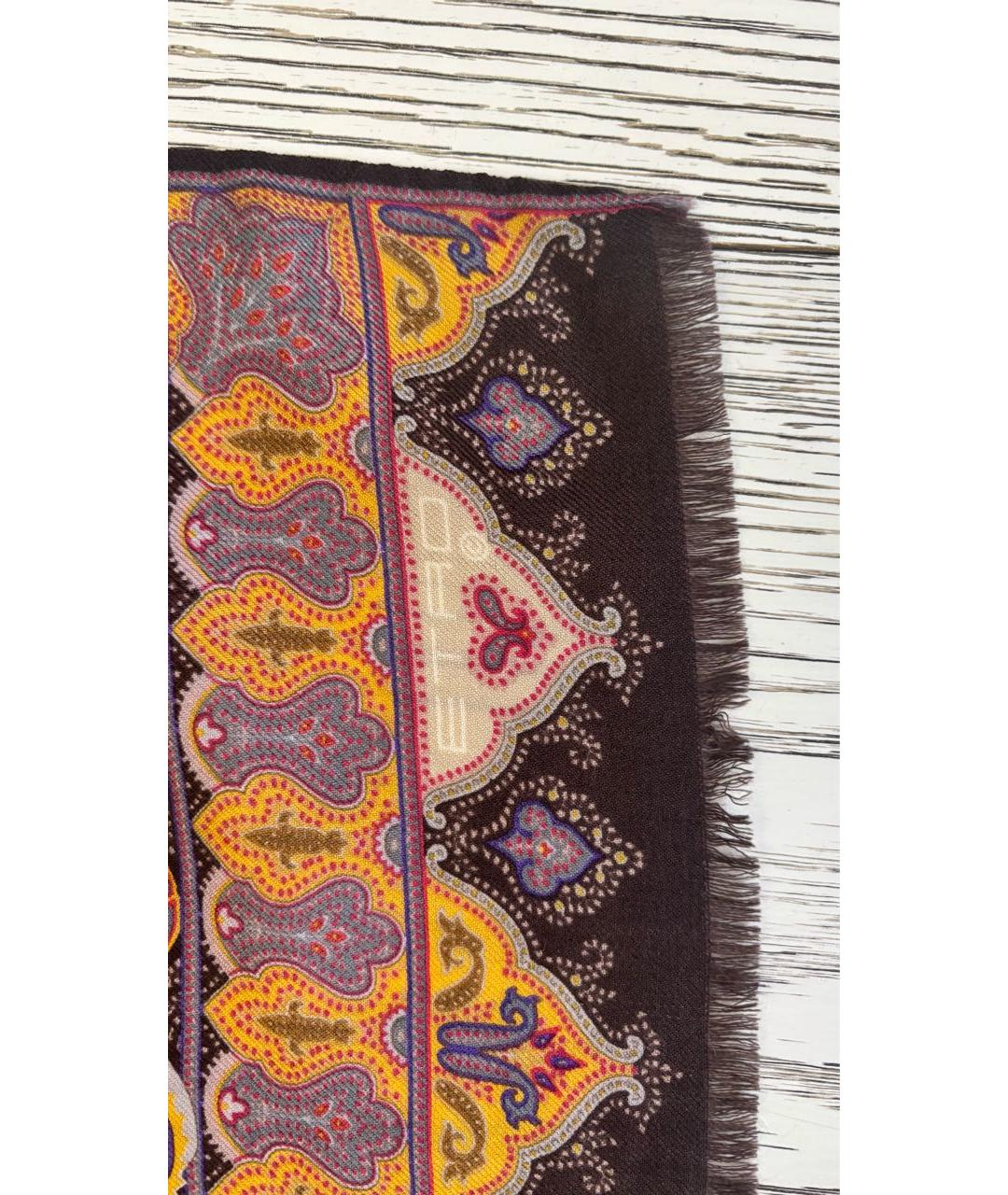 ETRO Мульти шерстяной шарф, фото 3