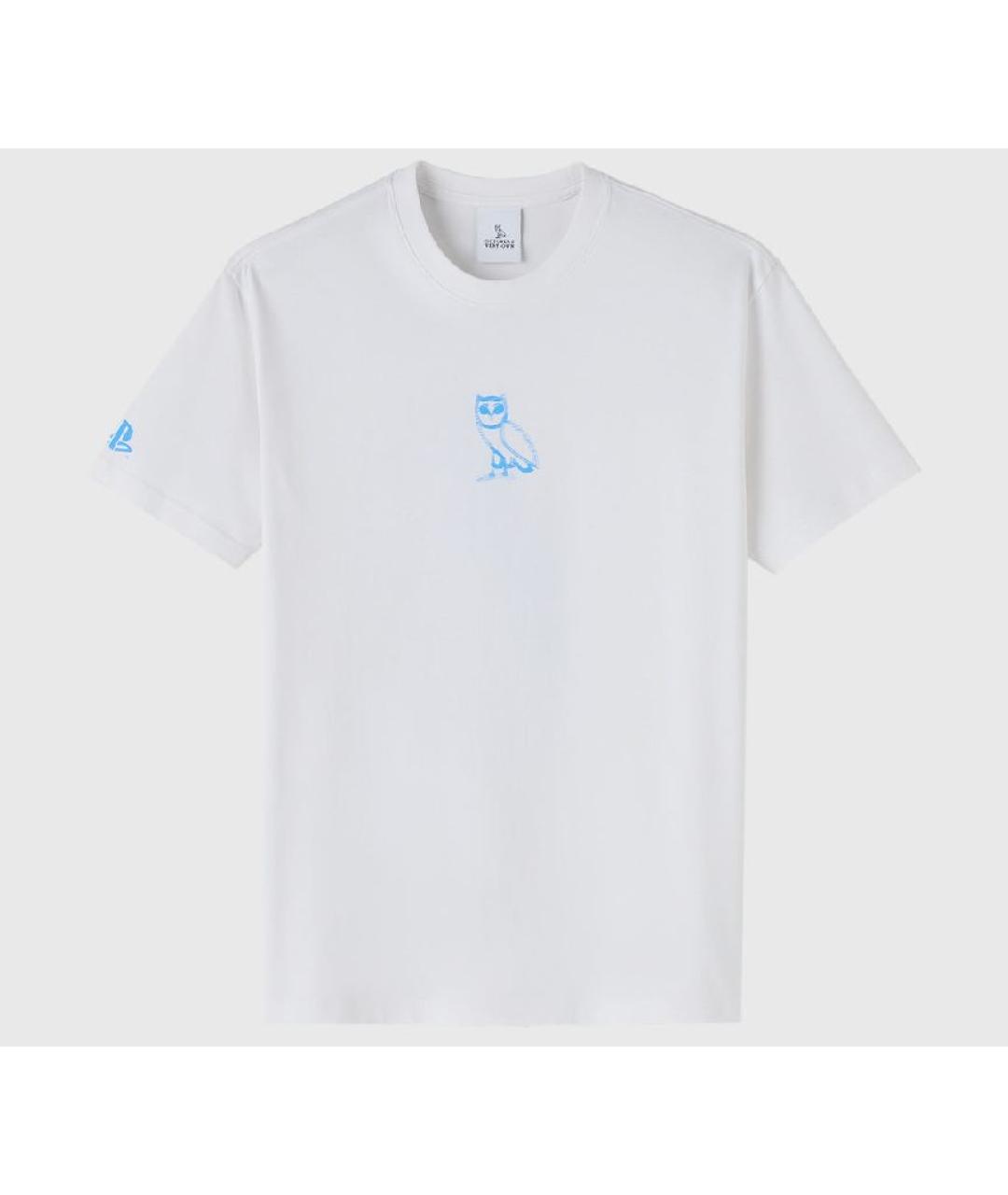 OVO by Drake Белая хлопковая футболка, фото 9