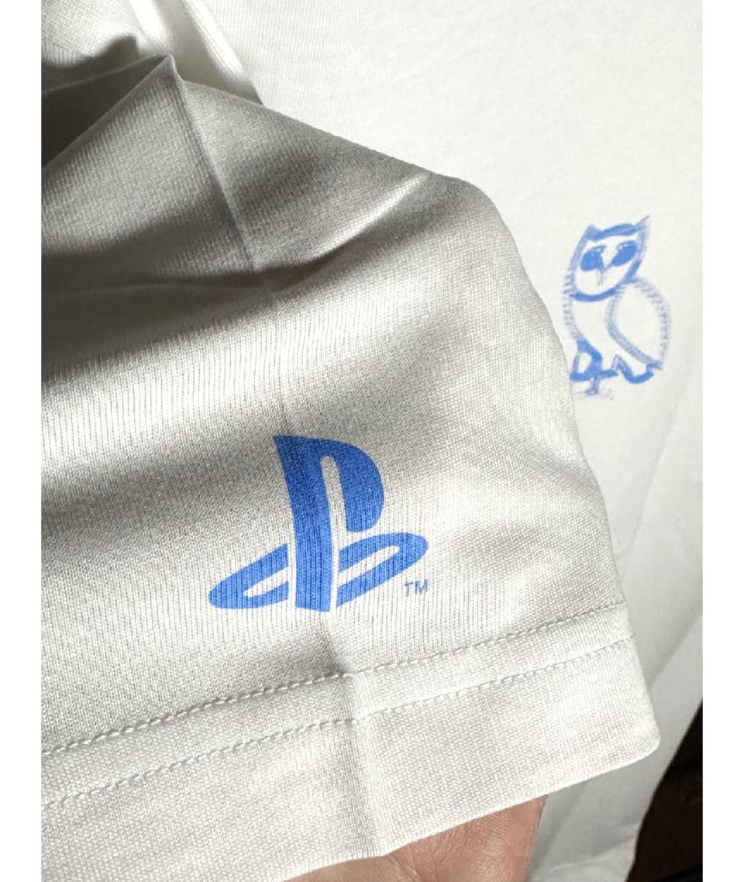 OVO by Drake Белая хлопковая футболка, фото 5