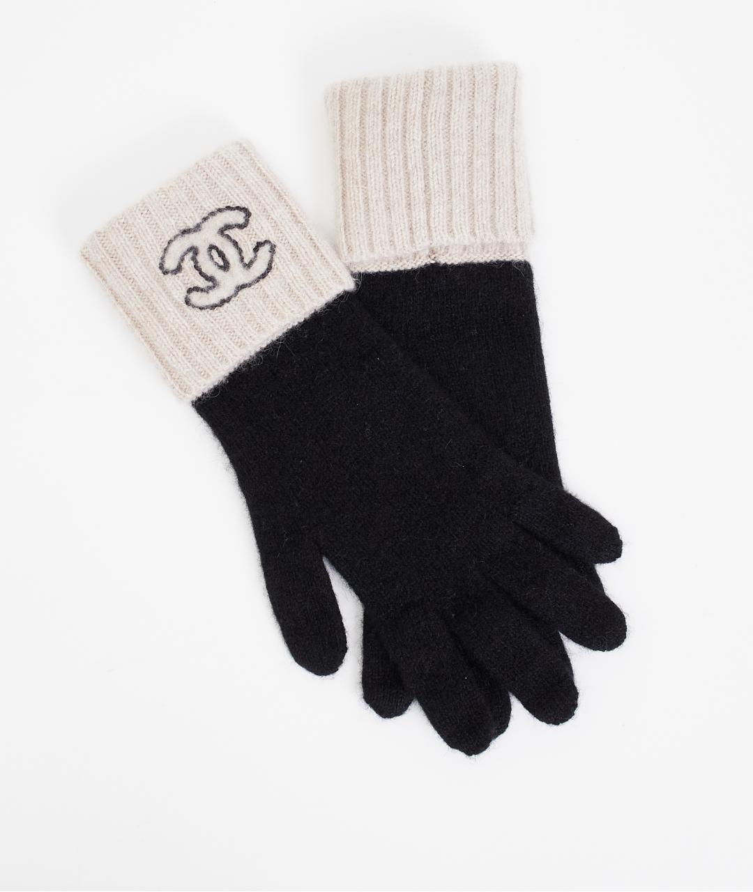 CHANEL Черная кашемировая шапка, фото 4