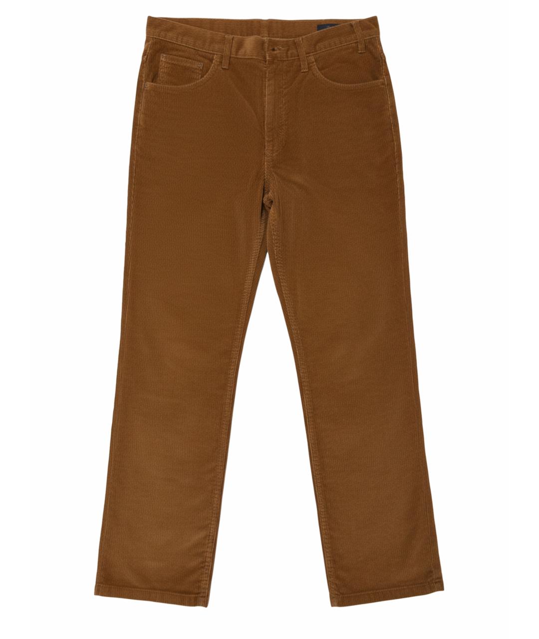 PRADA Горчичные хлопковые прямые джинсы, фото 1