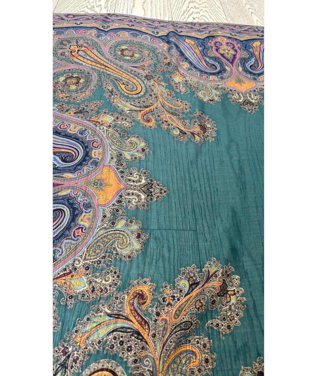 ETRO Мульти шерстяной платок, фото 2