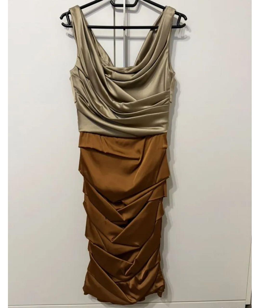 DOLCE&GABBANA Шелковое вечернее платье, фото 2