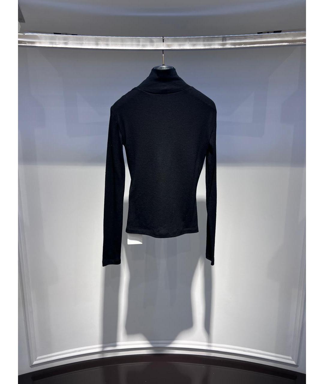 CELINE Черная водолазка, фото 2