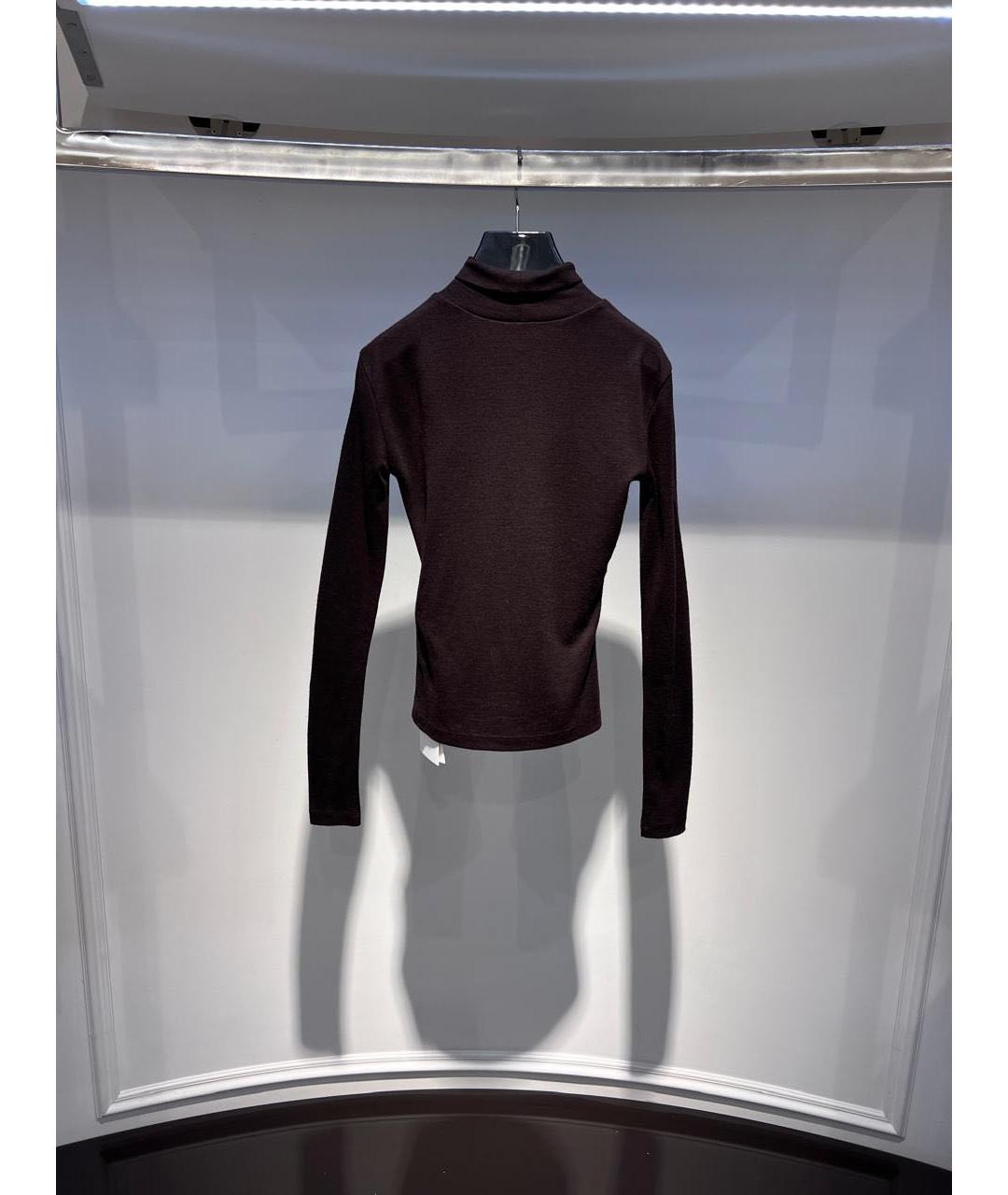 CELINE Коричневая водолазка, фото 2