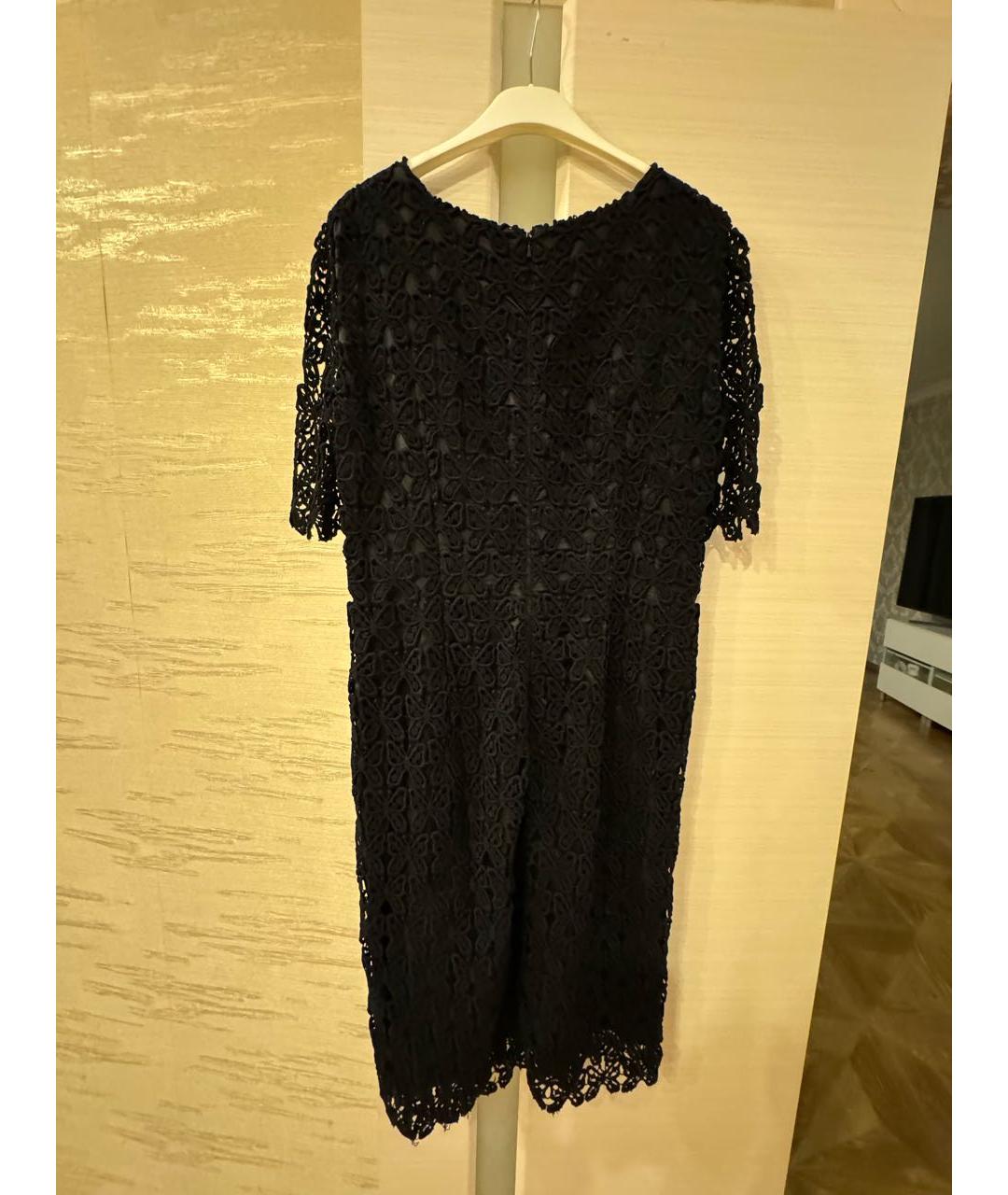 MOSCHINO Черное кружевное вечернее платье, фото 2