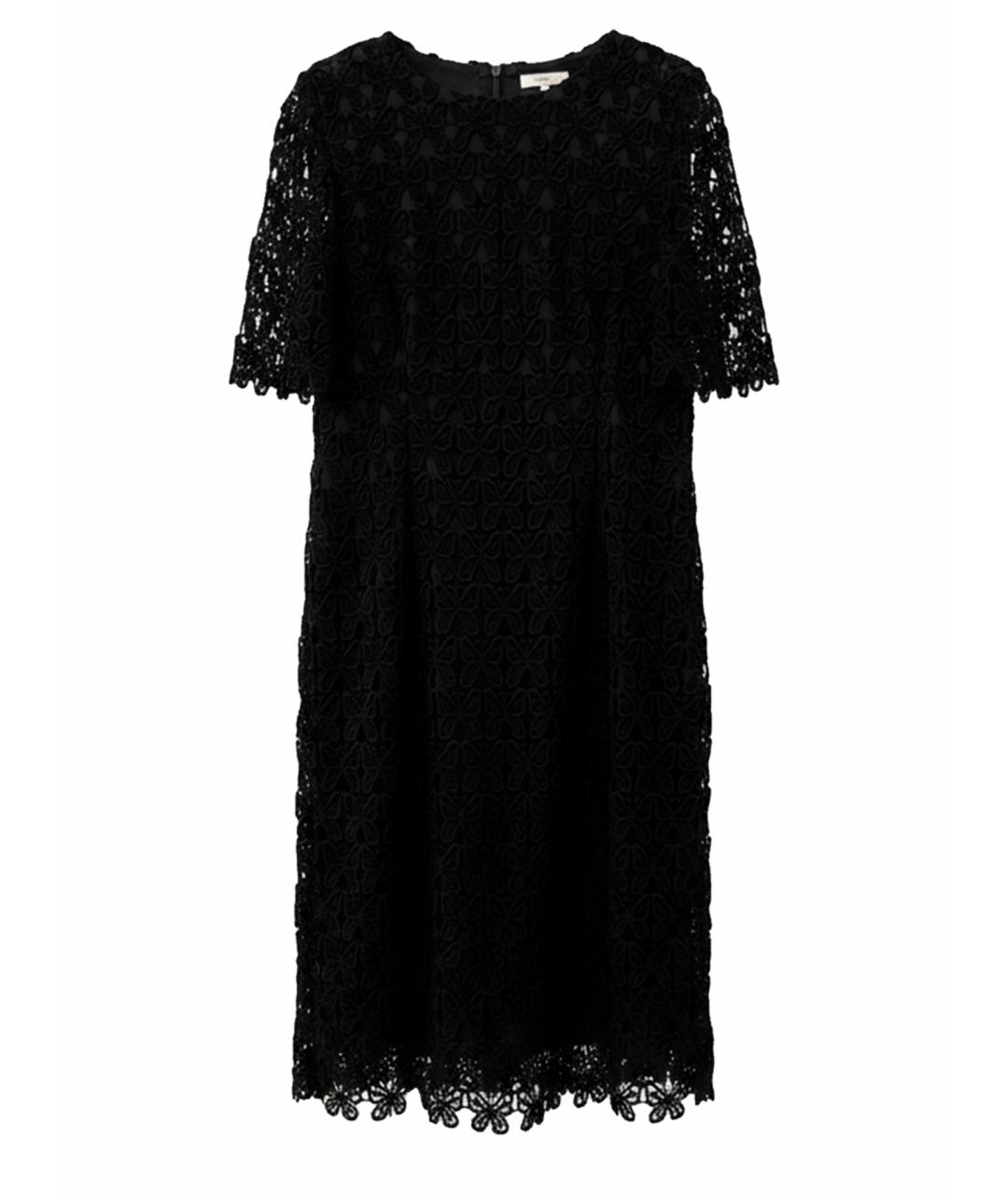 MOSCHINO Черное кружевное вечернее платье, фото 1
