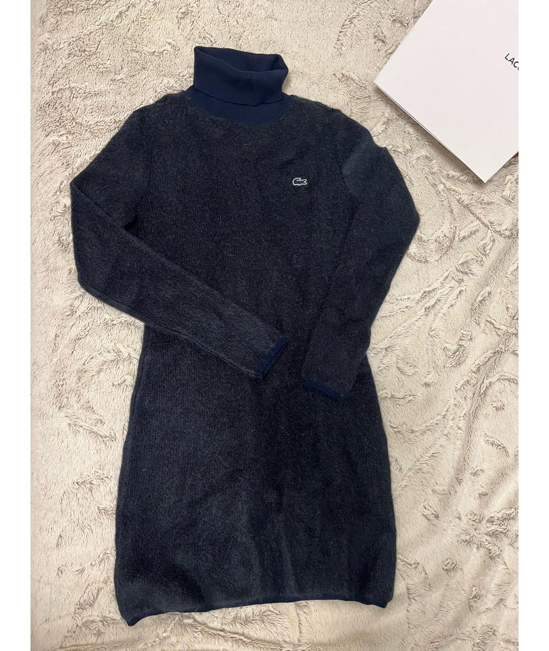 LACOSTE Темно-синее повседневное платье, фото 6