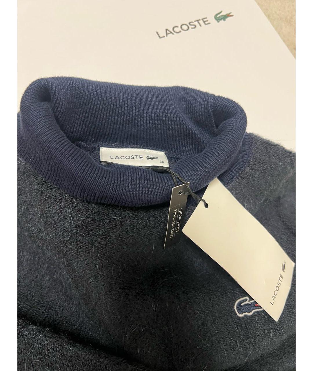 LACOSTE Темно-синее повседневное платье, фото 3